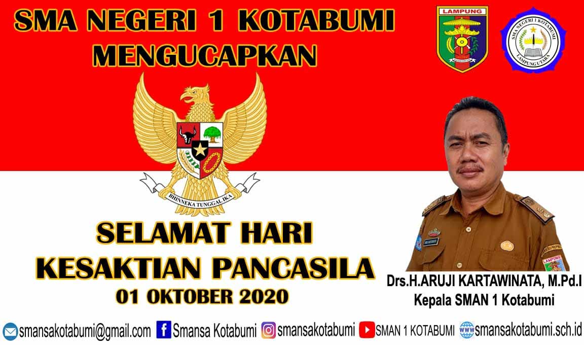 SELAMAT HARI KESAKTIAN PANCASILA SELAMAT HARI KESAKTIAN PANCASILA
