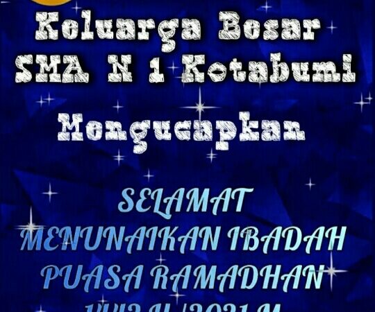 Selamat Menunaikan Ibadah Puasa Ramadhan 1442 H