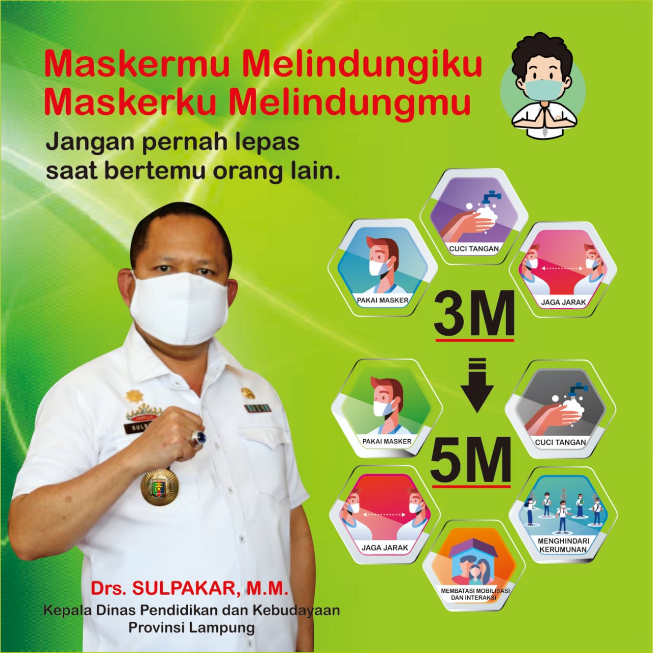 Maskermu melindungiku , Maskerku melindungimu