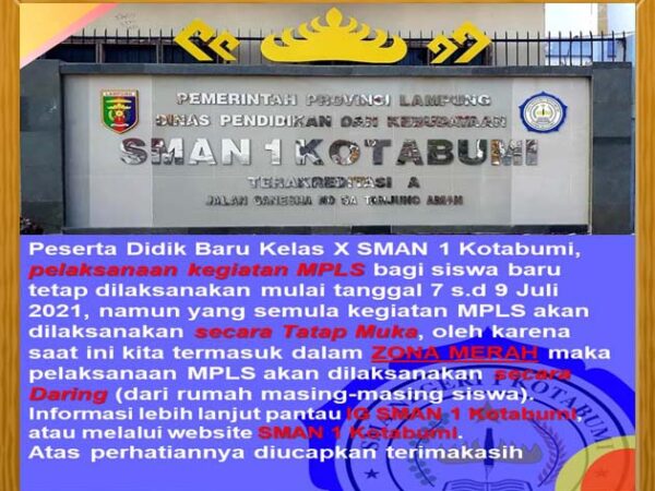 SEKILAS INFO MPLS T.P. 2021/2022