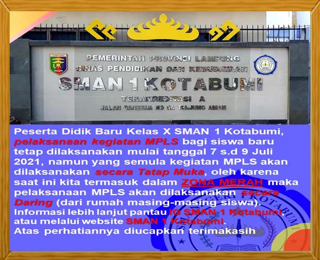 SEKILAS INFO MPLS T.P. 2021/2022