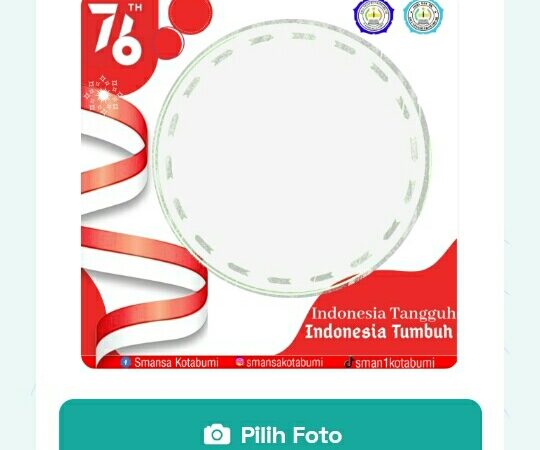 Twibbon Kemerdekaan Republik Indonesia tahun 2021