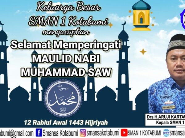 Selamat memperingati Maulid Nabi Muhammad SAW 1443 Hijriyah