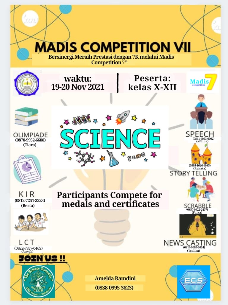 Smansa Competition VII tahun 2021 , bersinergi meraih Prestasi ...