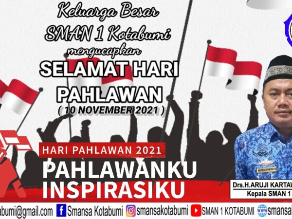 Selamat Hari Pahlawan , 10 November 2021