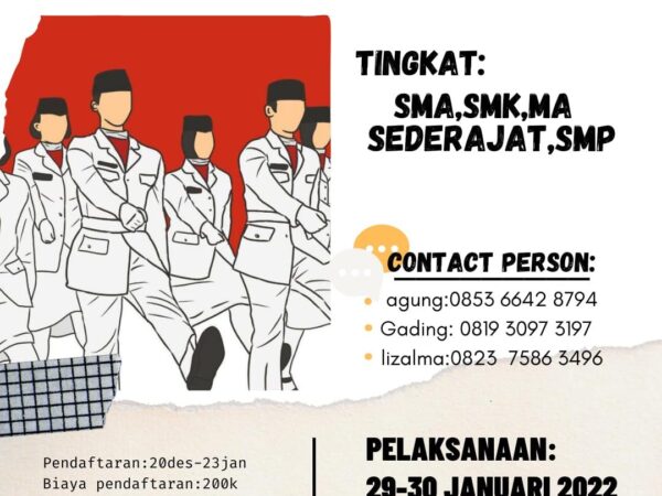 Acara PRASASSTI SMA Negeri 1 Kotabumi pada tanggal 29-30 Januari 2022 Acara PRASASSTI SMA Negeri 1 Kotabumi pada tanggal 29-30 Januari 2022
