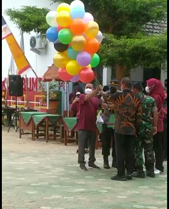 Momentum Kegiatan PRASSASTI di SMAN 1 Kotabumi , Sabtu 29 Januari 2022