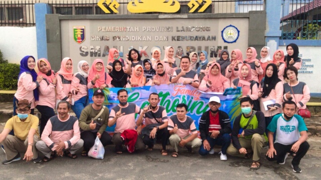 Family Gathering SMAN 1 Kotabumi , Sabtu 15 Januari 2022