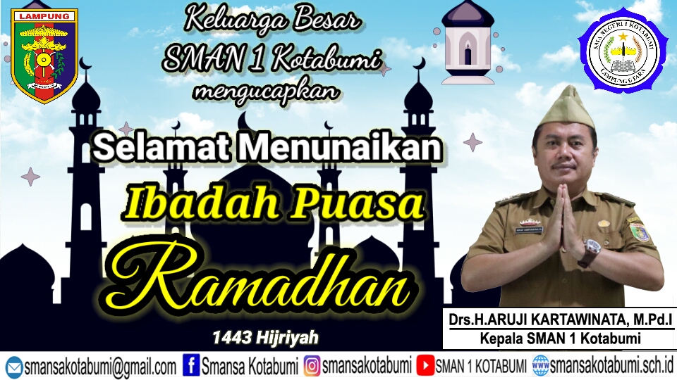 Selamat Menunaikan Ibadah Puasa Ramadhan 1443 H