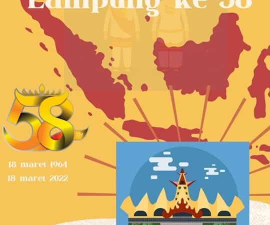 Selamat Hari Lahir Provinsi Lampung ke-58