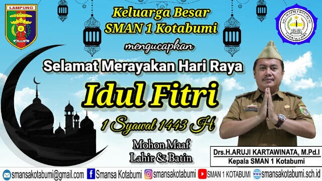 Selamat Merayakan Hari Raya Idul Fitri 1443 H