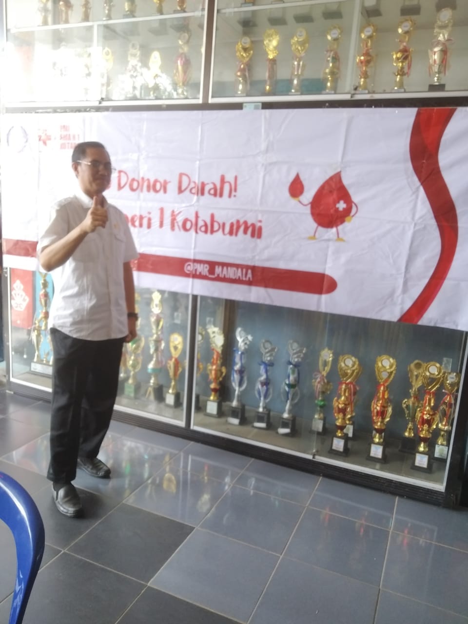 Kegiatan Donor Darah SMA Negeri 1 Kotabumi Bekerjasama dengan PMI Lampung Utara Kegiatan Donor Darah SMA Negeri 1 Kotabumi Bekerjasama dengan PMI Lampung Utara