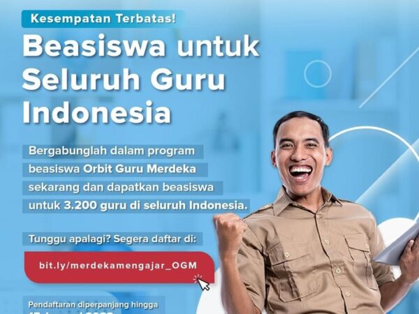 PT Orbit Ventura Indonesia dan PT Microsoft Indonesia Buka Beasiswa bagi Seluruh Guru Indonesia
