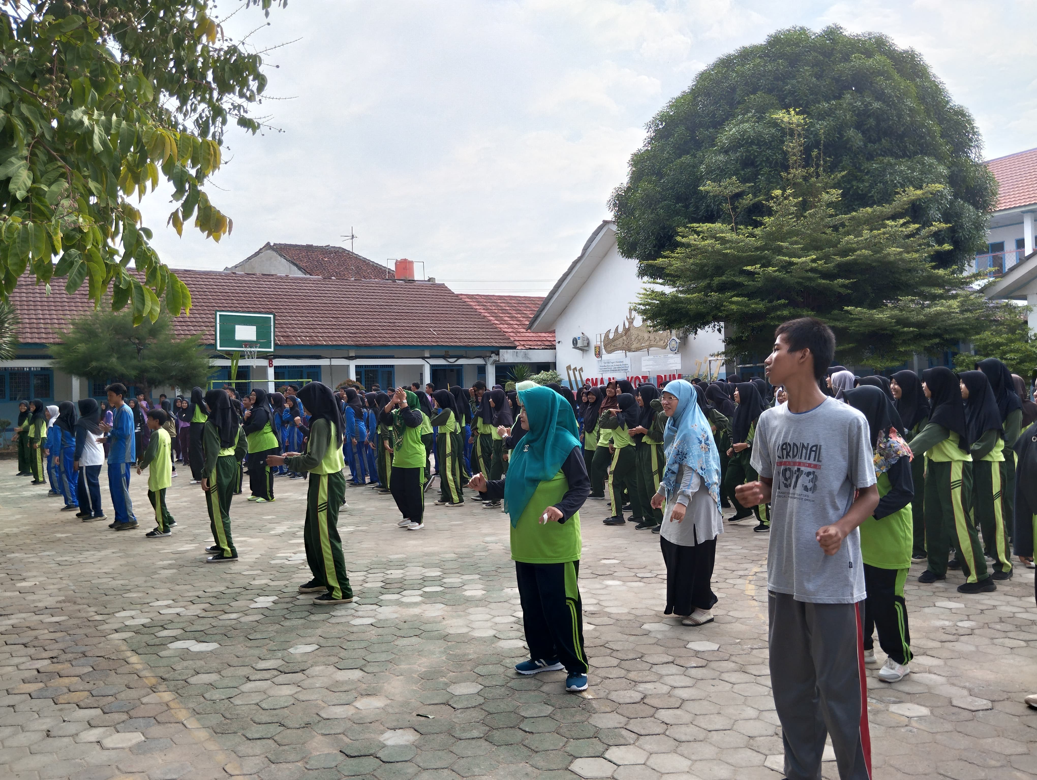 SMA Negeri 1 Kotabumi Bersama Dinas Kesehatan Kab. Lampung Utara, Giatkan Aksi Bergizi untuk Pencegahan Stunting