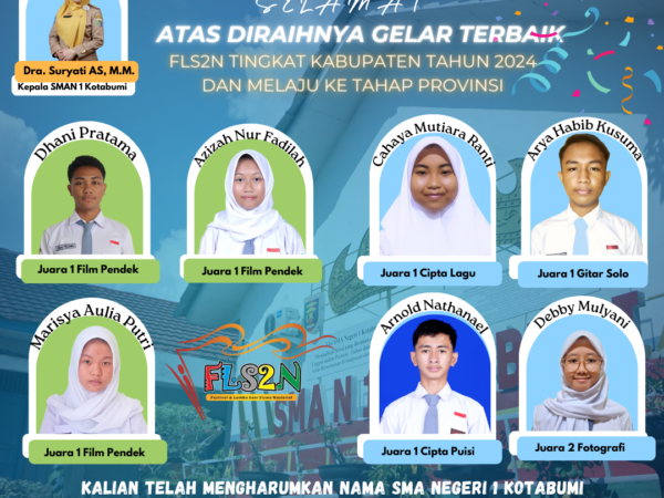 Siswa SMA Negeri 1 Kotabumi Meraih Prestasi Gemilang di FLS2N Tingkat Kabupaten Siswa SMA Negeri 1 Kotabumi Meraih Prestasi Gemilang di FLS2N Tingkat Kabupaten