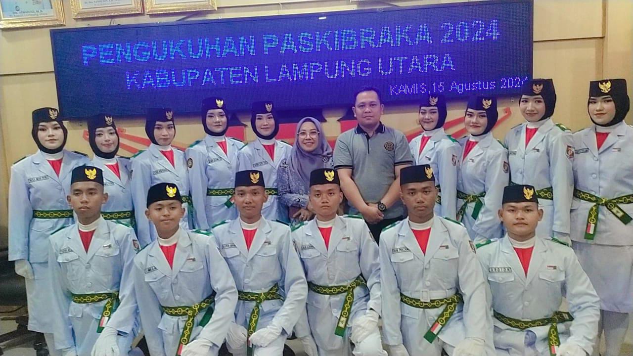 Pengukuhan Paskibraka SMA Negeri 1 Kotabumi: Persiapan Jelang HUT RI ke-79 Pengukuhan Paskibraka SMA Negeri 1 Kotabumi: Persiapan Jelang HUT RI ke-79