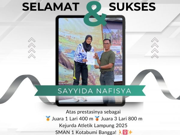 Siswa SMAN 1 Kotabumi Raih Juara di Kejurda Atletik Lampung 2025