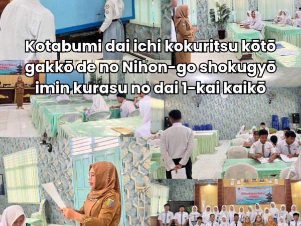 SMAN 1 Kotabumi Resmi Membuka Kelas Migrant Vokasi Bahasa Jepang