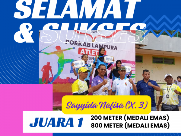 Siswa-Siswi SMA Negeri 1 Kotabumi Raih Banyak Emas di PORKAB Lampung Utara