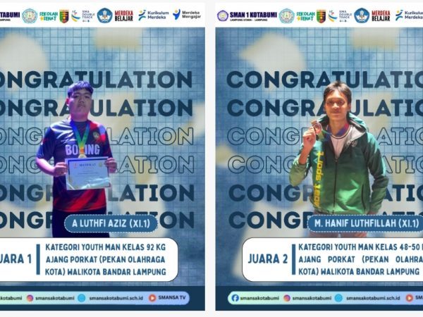 Siswa SMAN 1 Kotabumi Raih Prestasi Membanggakan pada Ajang PORKOT Tinju Tahun 2025